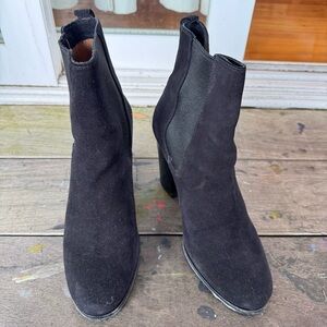 Coach Black Heeled Boots
